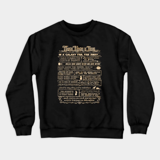 Once Upon a Time... Crewneck Sweatshirt by kg07_shirts